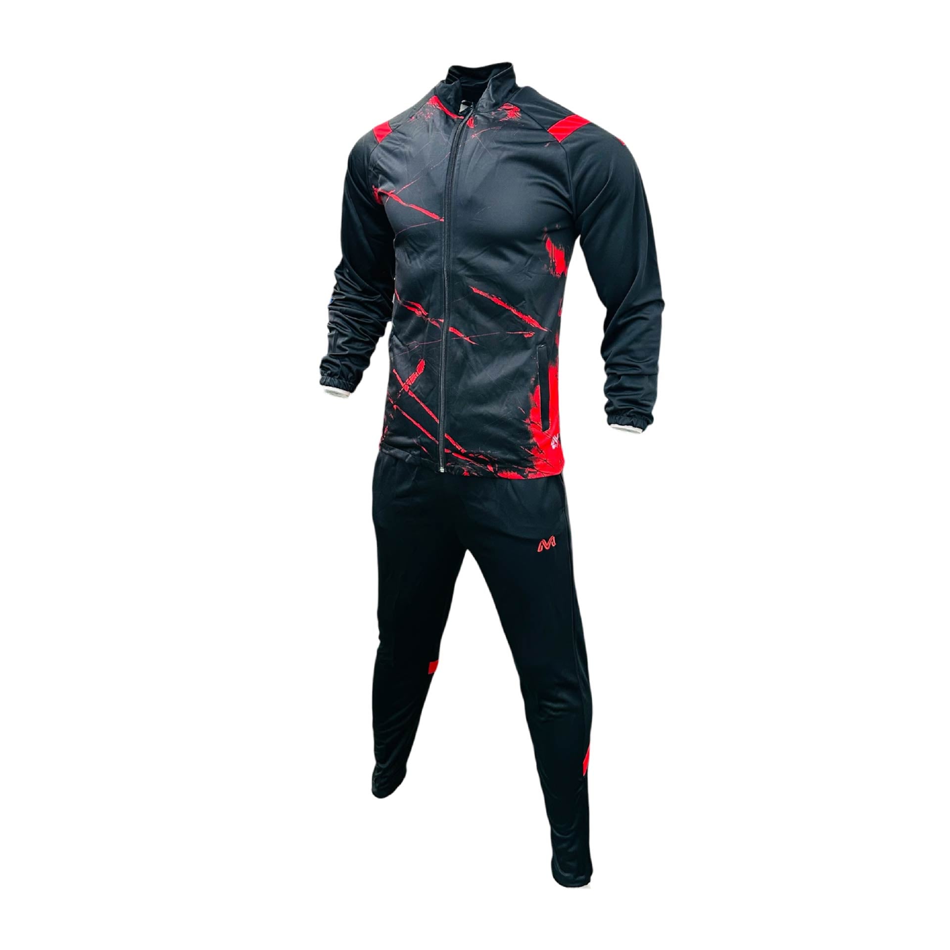 BRAZIL TRACKSUIT BLACK RED