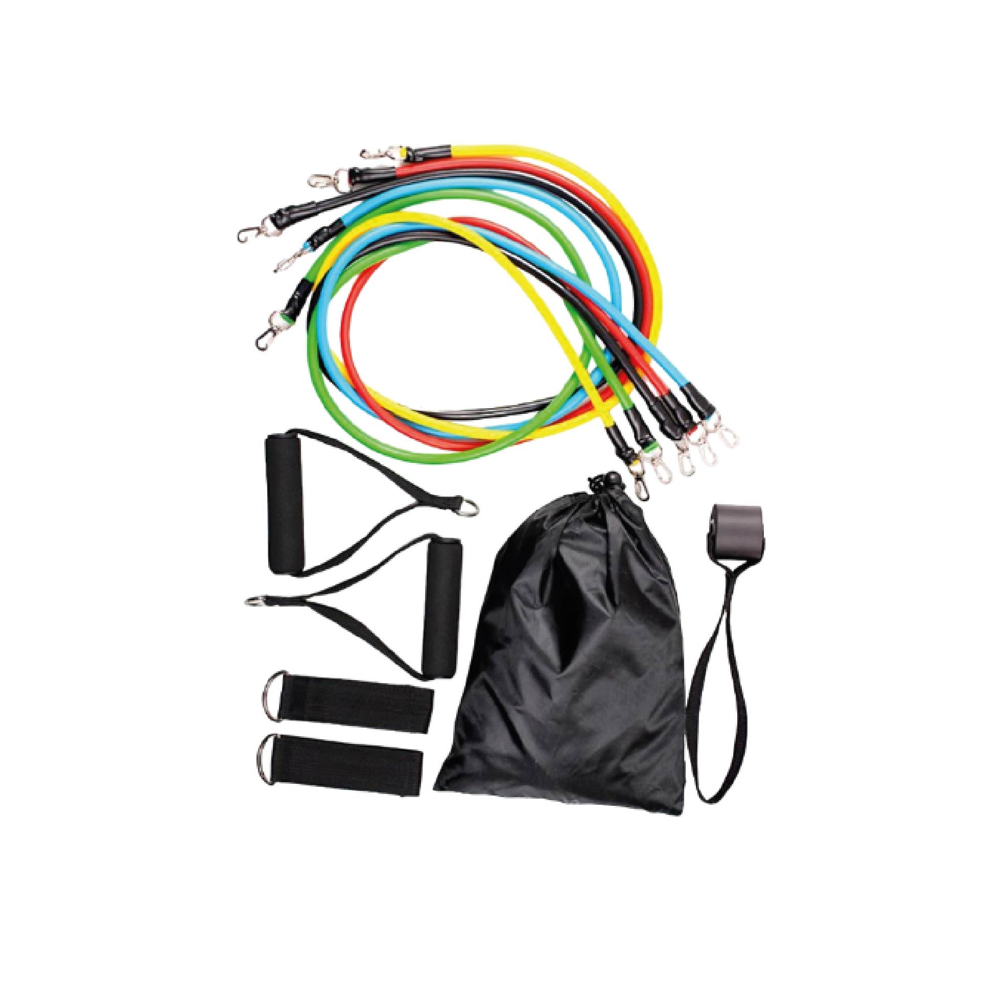 FITNESS RESISTANCE BANDS PACK OF 11