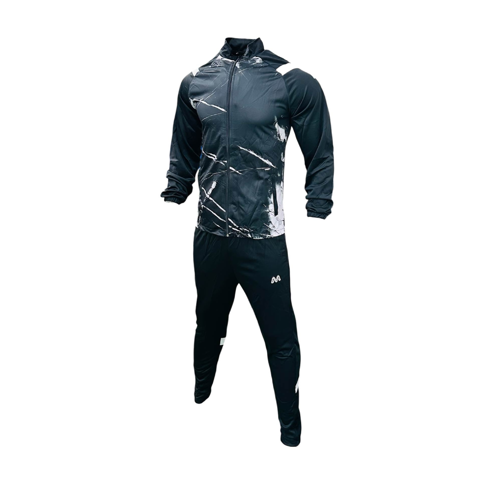 BRAZIL TRACKSUIT BLACK WHITE