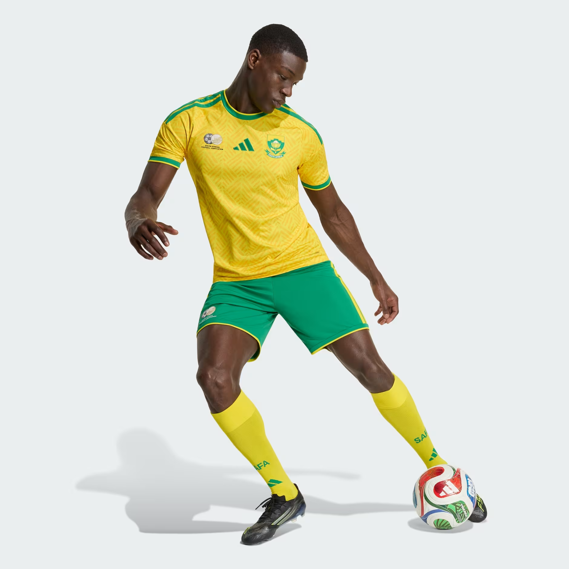 SOUTH AFRICA 26 HOME JERSEY GOLD EMERALD