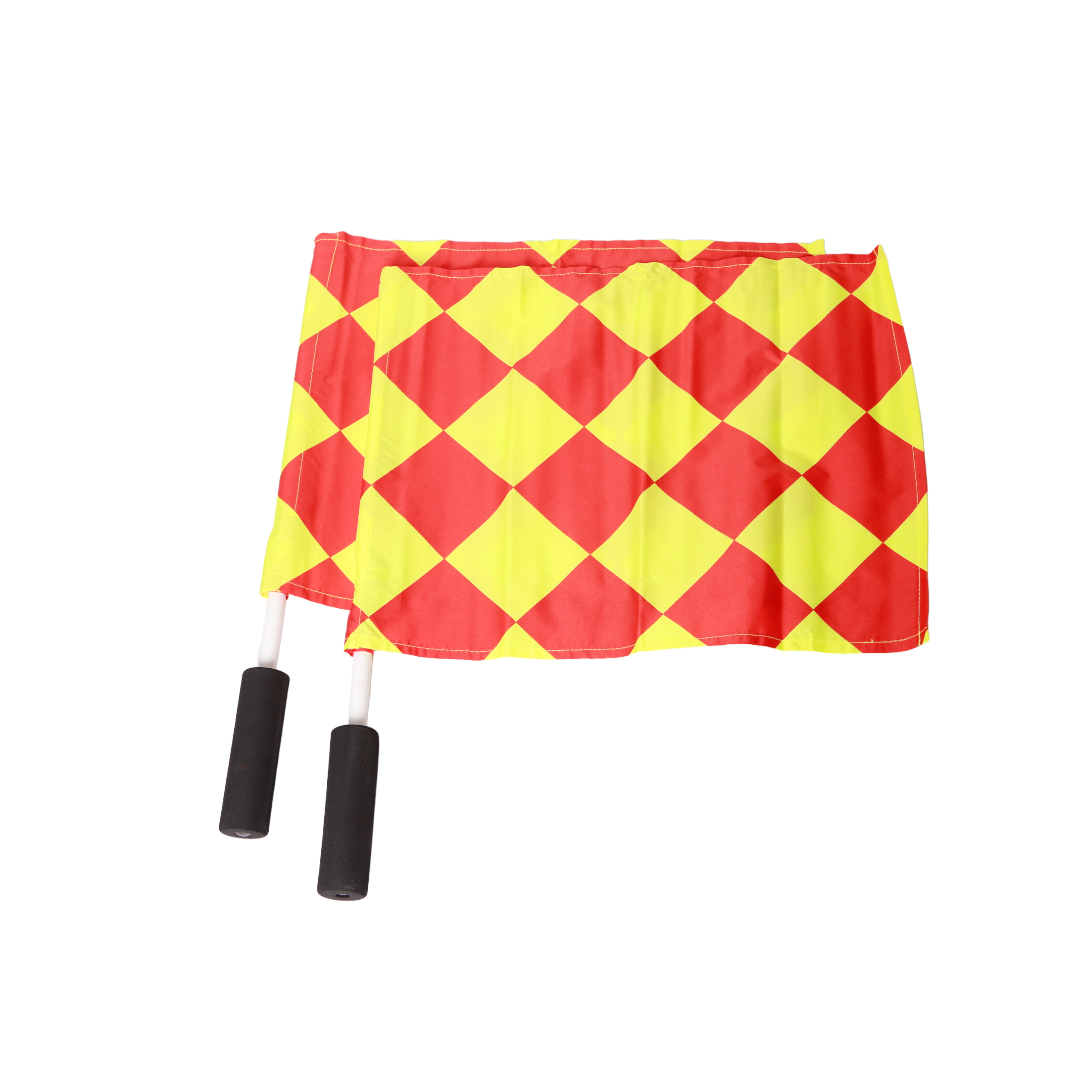 Set Of 2 Diamond Linesman Flag